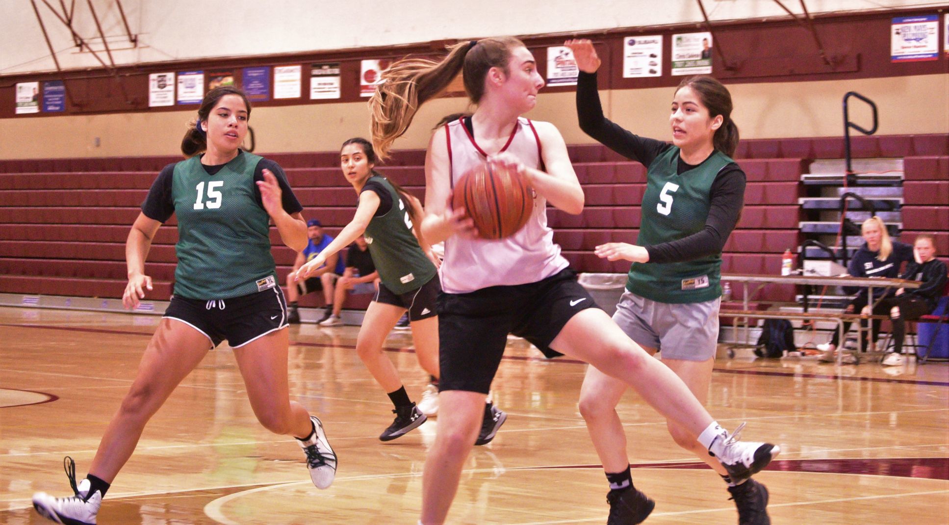 Calistoga vs. Vintage summer league girls basketball
